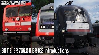 BR 112, BR 766.2 & BR 182 Introductions - Hauptstrecke Hamburg-Lübeck - Train Sim World 2