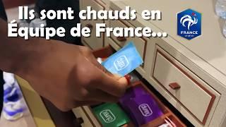 ILS SONT CHAUDS EN ÉQUIPE DE FRANCE...