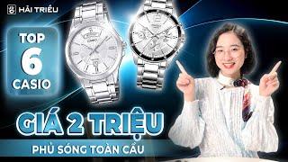 Top 6 đồng hồ Casio nam giá 2 triệu ĐẸP - ĐỈNH nhất