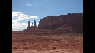 Elephant Butte in Monument Valley Panoramic View