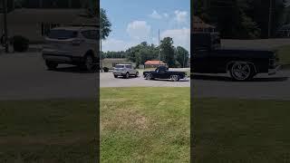 TURBO LS POWERED C10 DOES BOOSTED LAUNCH!! #alabama #turbo #ls #c10 #burnout