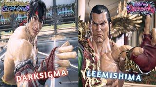 TEKKEN 8 - LEEMISHIMA (FENG) VS DARKSIGMA (LAW) | HIGH RANKED MATCH