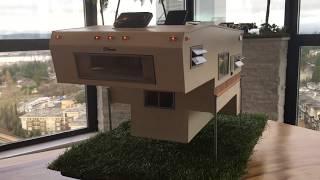 1/10 Scale Slide-in Truck Camper with Carisma f150 part 4