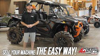 How to sell your used ATV, UTV, Snowmobile or Side by Side