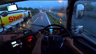 Overtake a truck