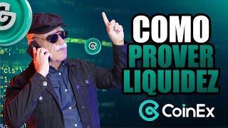 APRENDA A PROVER LIQUIDEZ NA COINEX E TER BONS RENDIMENTOS - BITCOIN