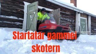 Startar gammel skotern