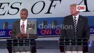 GOP DEBATE:CARSON ON TRUMP "HE"S AN OK DOCTOR"