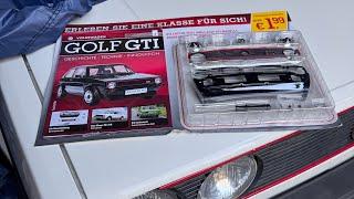  VW Golf 1 GTI Hachette 1:6 Partwork MK 1 Test Ausgabe 1 Modell Bausatz Test Neuheit New #vwgolf