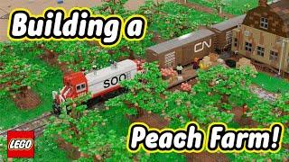 Digital Lego City: Building a Peach Farm!