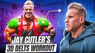 HOW I BUILT 'GORILLA SUIT' SHOULDERS | 3D DELTS ROUTINE