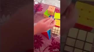 @tecnicalcubertarun️ small 3×3 Cube solve #rubikscube #cubeshorts