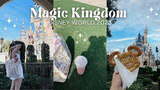 Disney World Magic Kingdom 2023  solo day, using Genie+, shopping, Enchantment fireworks + more!