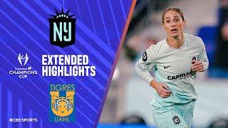 NJ/NY Gotham vs. Tigres UANL: Extended Highlights | Concacaf Women's Champions League