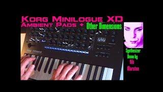 Korg Minilogue XD Ambient Pads Other Dimensions Hybrid Synthesizer Rik Marston