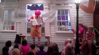 Ronald McDonald at the Fairfield Public Library