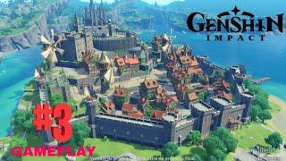 The city of Mondstadt || Genshin Impact Walkthrough || part-3 || iSHOX