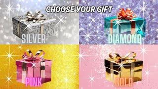 Choose Your Gift || 4 Gift Box Challenge ️ 3 good 1 bad. Are you a lucky person?