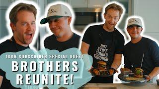 JASON DOLLEY LOVES BURGERS | Cooking With Bradley Steven Perry