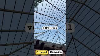 Roofing tiles work.  Chand engineering works, Kabaka.  