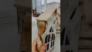 Атмосферные деревянные домики. Милашки?! #дача #hendmade #рукоделие #декор #diy