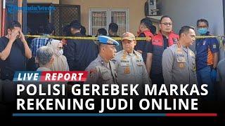 BREAKING NEWS: Polisi Gerebek Markas Elit Tampung Rekening Judi Online Internasional di Cengkareng