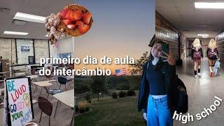 meu primeiro dia de aula no high school americano! | diário de intercâmbio ep2