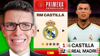 Hago al RM Castilla Mejor que el Real Madrid