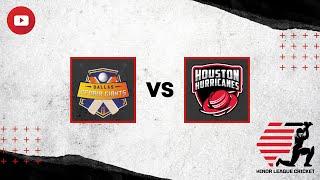 Dallas Xforia Giants vs Houston Hurricanes