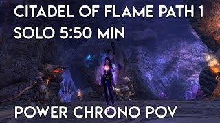 Gw2 [qT] CoF P1 Solo 5:50 min | Power Chrono PoV