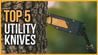 Best Utility Knives 2023 | Top 5 BEST EDC Utility Knives On Amazon