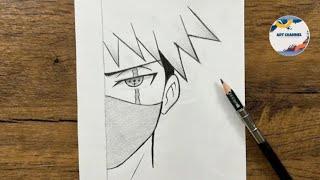 How To Draw Anime Drawing // Easy Anime Drawing For Beginners  // Step By Step