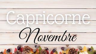  CAPRICORNE  Novembre - Débranchez votre esprit et suivez votre passion