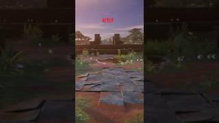 I took rumble ruins offthe map#fortnite #fortnitegameplay #timlapse #trending