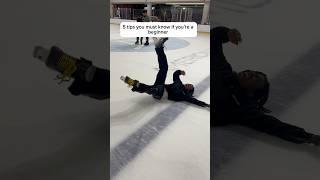 Beginner ice skater tips!!!! #hockey #skating #skate #iceskating #figureskating #tutorial #iceskate