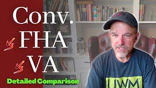 FHA vs Conventional vs VA Mortgage | Complete Comparison