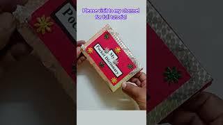 dictionary| paper craft | diy | how to make dictionary #shorts #papercraft