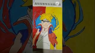 Boruto drawing with alcohol markers #anime 