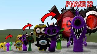 EVOLUTION OF SPRUNKI ALL PHASES In Garry's Mod!