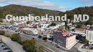 Drone Cumberland, Maryland | Appalachian Mountains | Frostburg