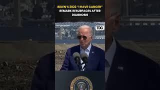 #viralvideo | Biden’s Past “I Have Cancer” Claim Sparks Buzz After Diagnosis #trending #shorts