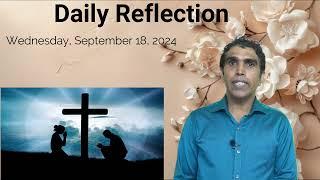 Daily Reflections 18 September 2024 Sunil Fernandes