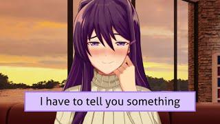 Yuri wants to confess something... | Just Yuri: A DDLC Mod