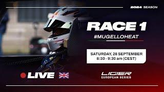 LIVE Race 1 (English) – 2024 Mugello Heat – Ligier European Series