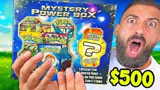 $500 Pack Found In Walmart Mystery Pokemon Box!