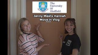 Jenny Meets Hannah | Sheffield Uni Endcliffe Move In Vlog 2019