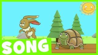 Hop Little Rabbit | Rabbit and the Turtle Song