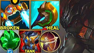 Wild Rift China Yasuo Mid - Divine Sunderer Half Tank Yasuo Build Runes - Protobelt Broken OP Item