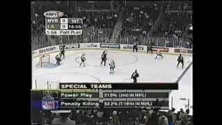 Rob Blake's one and only career hat trick