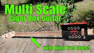 Multiscale Cigar Box Guitar! | Rebuilding a previous Guitar Build